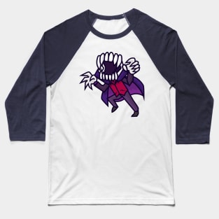 Vampire Fangs Baseball T-Shirt